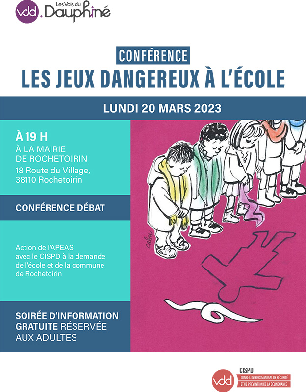 Conférence à Rochetoirin - mars 2023
